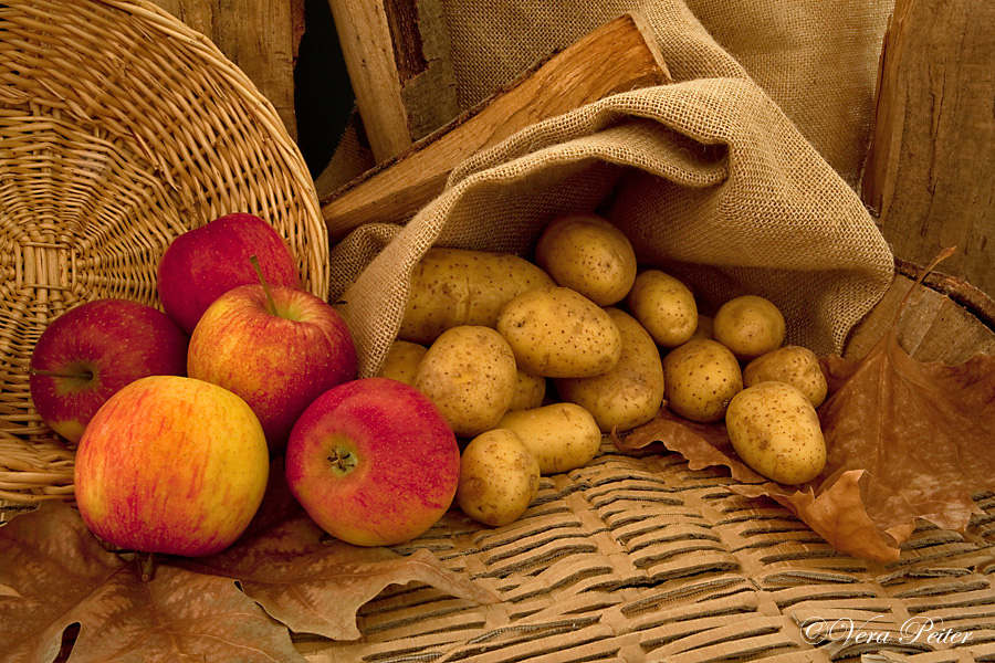 Äpfel und Kartoffeln