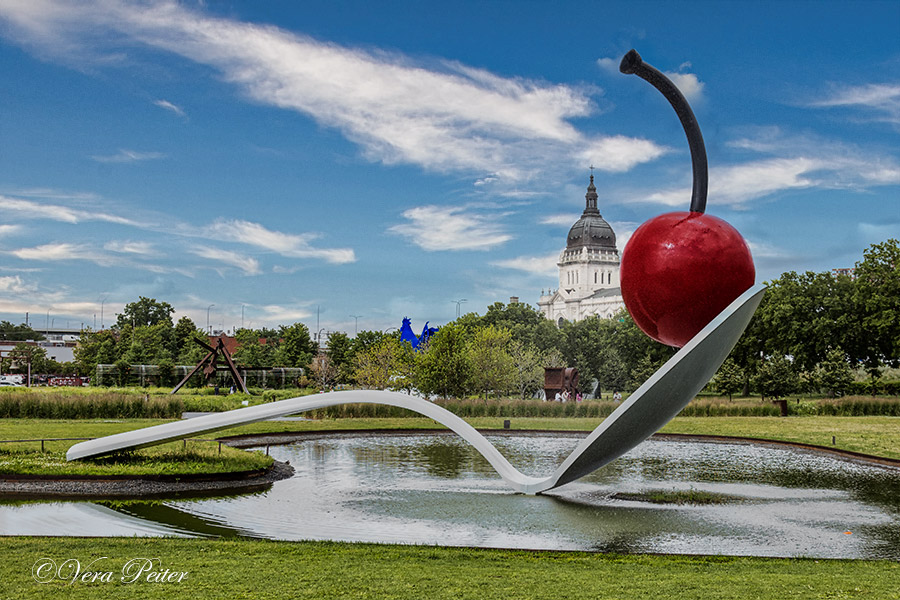 Claes Oldenburg Spoonbridge and Cherry