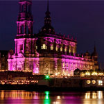 Dresden - at night Dresden - at night