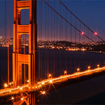 San Francisco - Golden Gate Bridge at night San Francisco - Golden Gate Bridge at night
