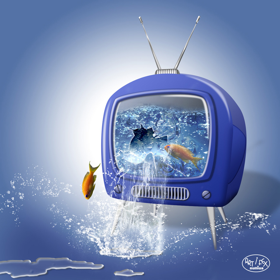 Fernsehaquarium