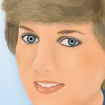 Portrait Lady Diana Spencer