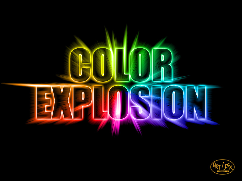 Farbexplosion